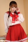 aoi_yurika pleated_skirt rq-star_452 sailor_uniform school_uniform skirt twin_braids rating:Safe score:0 user:nil!