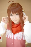 ahoge blouse cosplay detached_sleeves rion scarf tagme_character tagme_series rating:Safe score:0 user:nil!
