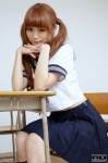 kneesocks pleated_skirt rq-star_831 sailor_uniform sayuka_aine school_uniform skirt twintails rating:Safe score:0 user:nil!