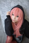 blue_eyes cosplay hoodie megurine_luka pantyhose pink_hair red_legwear tagme_song tatsuki_(ii) vocaloid rating:Safe score:2 user:nil!