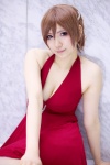 cleavage cosplay dress meiko mio_(iii) slip vocaloid rating:Safe score:0 user:pixymisa