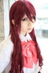 armband cosplay kaminariko kirijou_mitsuru megami_tensei persona persona_3 red_hair school_uniform rating:Safe score:3 user:nil!
