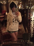 denim hoodie iiniku_ushijima iphone mirror self-shot shorts tshirt rating:Safe score:3 user:nil!