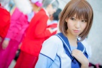 anegasaki_nene blouse cosplay love_plus rinami sailor_uniform scarf school_uniform rating:Safe score:0 user:pixymisa