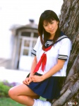 costume kasai_nana loose_socks miniskirt pleated_skirt sailor_uniform school_uniform skirt socks rating:Safe score:0 user:nil!