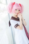 aisu cosplay pink_hair pleated_skirt school_uniform skirt twintails yoshikawa_chinatsu yuruyuri rating:Safe score:0 user:pixymisa