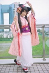 animal_ears cosplay fox_ears kimono otome_youkai_zakuro twintails uri zakuro_(oyz) rating:Safe score:1 user:nil!