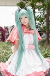 apron aqua_hair bad∞end∞night_(vocaloid) cosplay crinoline dress hatsune_miku maitako shawl twintails vocaloid rating:Safe score:0 user:pixymisa