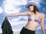 bikini_top cleavage cowboy_hat jacket jeans ocean swimsuit wanibooks_09 yaginu_junko rating:Safe score:1 user:nil!