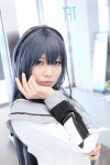 akemi_homura blouse cosplay hairband nayu puella_magi_madoka_magica rating:Safe score:0 user:pixymisa