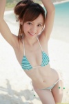 beach bikini cleavage dgc_0953 kishi_aino ocean side-tie_bikini swimsuit rating:Safe score:1 user:nil!