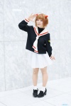 cardcaptor_sakura cosplay kinomoto_sakura komakichi pantyhose pleated_skirt sailor_uniform school_uniform sheer_legwear skirt socks rating:Safe score:0 user:nil!