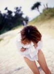 beach bikini dress_shirt iwasa_mayuko ns_eyes_333 side-tie_bikini swimsuit rating:Safe score:1 user:nil!