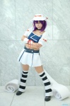 akumania cosplay croptop hat leggings merry_nightmare miniskirt pantyhose purple_hair skirt tailcoat yumekui_merry rating:Safe score:2 user:pixymisa