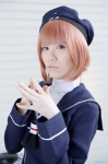 beret cosplay kantai_collection orange_hair popuri sailor_dress z3_max_schultz_(kantai_collection) rating:Safe score:0 user:nil!