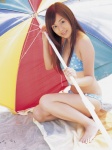 beach bikini natsukawa_jun ocean swimsuit umbrella rating:Safe score:0 user:nil!