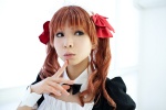 apron cosplay hairband kanda_midori maid red_hair shirai_kuroko to_aru_kagaku_no_railgun twintails rating:Safe score:0 user:xkaras