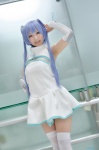 aya_(vi) blue_hair cosplay detached_sleeves dress original thighhighs twintails white_legwear zettai_ryouiki rating:Safe score:0 user:nil!