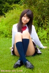blouse ichihashi_naoho kneesocks panties pleated_skirt school_uniform skirt rating:Safe score:2 user:nil!