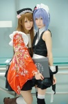 apron blonde_hair blue_hair boots cosplay crossplay hairband kimono maid maid_uniform miniskirt nana nao_(otosuki) otoko_no_ko_wa_meido_fuku_ga_osuki!? pantyhose skirt sleeveless_blouse tatsuki_(ii) thighhighs vest yuki_(otosuki) zettai_ryouiki rating:Safe score:1 user:nil!