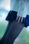 black_legwear cardigan cosplay ishiori_arie original pantyhose pleated_skirt school_uniform skirt rating:Safe score:6 user:nil!