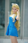 blonde_hair cosplay dress glasses hairbow sasa shirayuri_hime zone-00 rating:Safe score:0 user:nil!