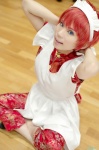 apron braid cosplay hairband qipao ranma_1/2 red_hair saotome_ranma utsutsu_kisora rating:Safe score:0 user:nil!