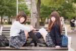 blouse cardigan kneesocks nagisa_(ii) pleated_skirt school_uniform skirt taiga_chihiro tie rating:Safe score:1 user:nil!