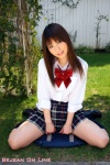 blouse bookbag kneesocks pleated_skirt school_uniform skirt suzukawa_kei rating:Safe score:0 user:nil!