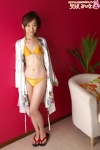 bikini open_clothes ponytail robe side-tie_bikini swimsuit yazawa_miina rating:Safe score:0 user:nil!