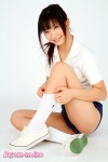 buruma gym_uniform minami_aksuka polo ponytail shorts sock_pull socks rating:Safe score:0 user:nil!