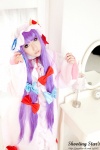 cosplay dress hat patchouli_knowledge purple_hair robe saku sweet_garden touhou rating:Safe score:0 user:nil!
