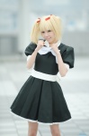 arakawa_under_the_bridge blonde_hair cosplay dress hayase_ami stella_(arakawa) twintails rating:Safe score:0 user:nil!