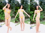 beach bikini cleavage kawamura_yukie reincarnation side-tie_bikini swimsuit rating:Safe score:0 user:nil!