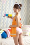 apron ass bikini hairband matsushita_rio swimsuit waitress waitress_uniform rating:Safe score:3 user:nil!