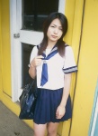 dgc_0124 kawamura_yukie pleated_skirt sailor_uniform school_uniform skirt rating:Safe score:0 user:nil!