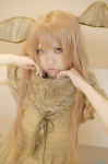 animal_ears blonde_hair cosplay dress eevee harumiya_yun pokemon rating:Safe score:0 user:pixymisa
