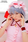 bed blouse blue_hair cosplay hat remilia_scarlet reyo touhou wings rating:Safe score:0 user:nil!