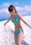 beach bikini cleavage hello_project_digital_books_65 kamei_eri ocean ponytail side-tie_bikini swimsuit rating:Safe score:0 user:nil!