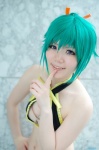 aquarion_evol bikini_top bra cosplay fujisaki_nitt green_hair pantyhose swimsuit zessica_wong rating:Safe score:0 user:nil!