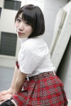 blouse costume garter_belt pleated_skirt saki school_uniform skirt thighhighs tie zettai_ryouiki rating:Safe score:0 user:nil!