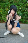 chigusa_nana collar cosplay hairbow handcuffs leash makiron nana_to_kaoru pantyhose socks swimsuit rating:Safe score:0 user:pixymisa