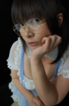 croptop glasses jumper miniskirt setsuna_ayame skirt rating:Safe score:0 user:pixymisa