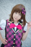amami_haruka blouse bow bowtie cosplay hairbow idolmaster reco skirt vest rating:Safe score:0 user:pixymisa