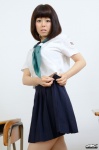4k-star_238 azuma_nozomi open_clothes pleated_skirt sailor_uniform school_uniform skirt rating:Safe score:0 user:nil!