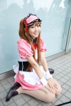 apron asahina_mikuru cosplay hairband jin maid maid_uniform red_hair ribbons suzumiya_haruhi_no_yuuutsu rating:Safe score:1 user:pixymisa