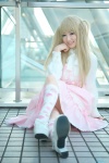 blonde_hair blouse cosplay jumper kneehighs makise_anji original twintails rating:Safe score:2 user:nil!