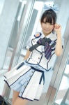 akb48 blouse cosplay costume hairbow himemiya_mahore miniskirt ponytail skirt watanabe_mayu_(cosplay) rating:Safe score:2 user:nil!