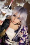 blonde_hair cosplay kagamine_len kimono kim_tai_sik knife_(vocaloid) mask tasha vocaloid rating:Safe score:0 user:DarkSSA