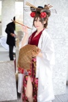 cosplay flowers headdress kimono meiko pantyhose robe sheer_legwear tachibana_ren vocaloid rating:Safe score:1 user:pixymisa